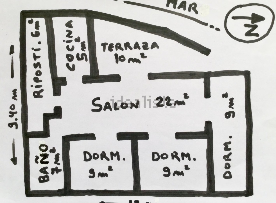 La Casa del Capitán - floor-plan